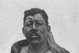 2. Hombre kawéskar, hacia 1920.