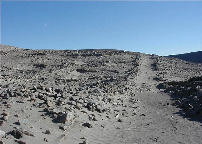 3. Camino principal de Tarapacá Viejo.