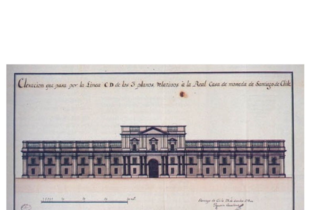 2. Planos de la Real Casa de Moneda, hacia 1800