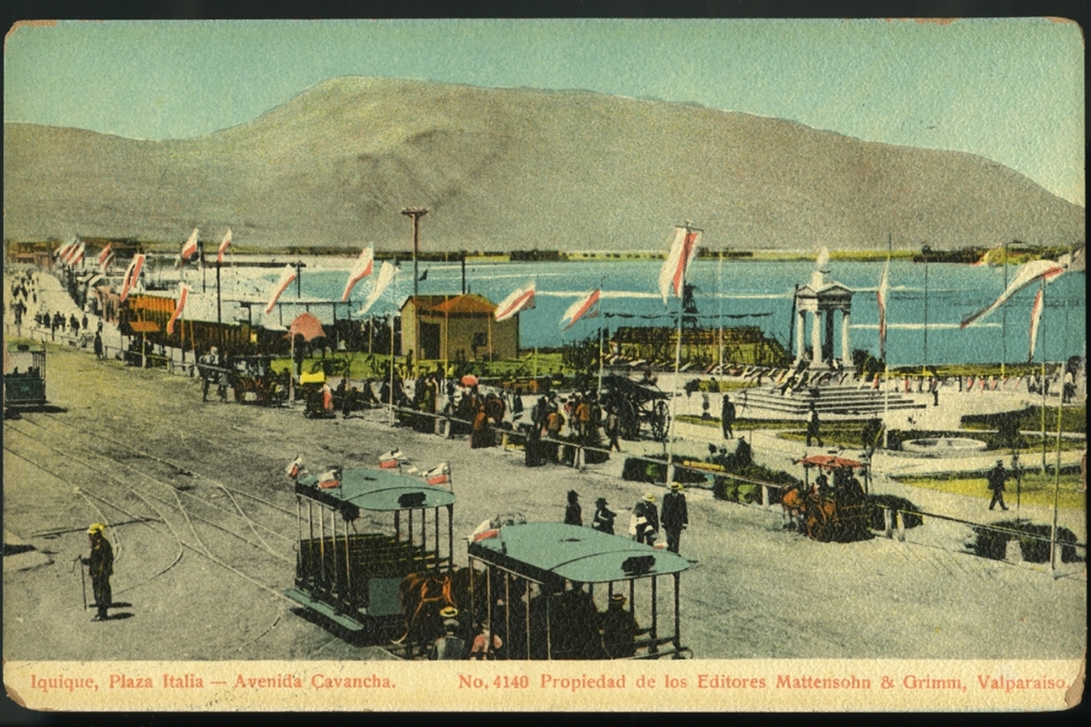 Iquique, Plaza Italia.