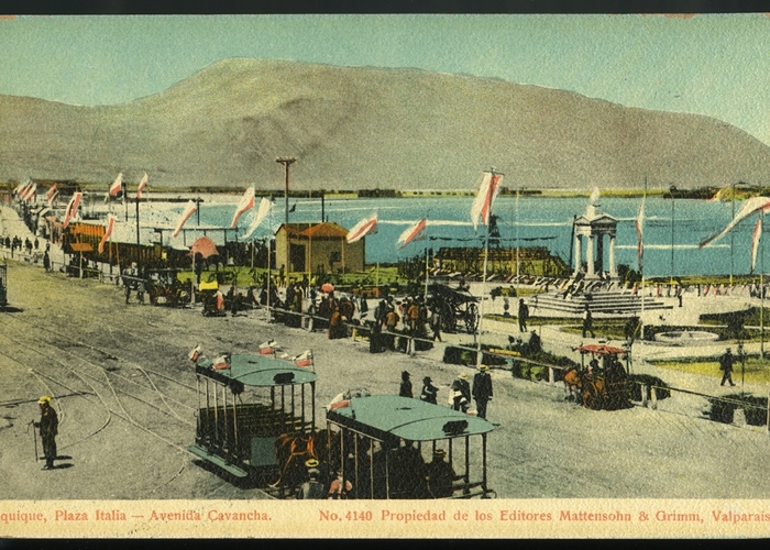 Iquique, Plaza Italia.