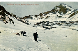 Cordillera de los Andes.