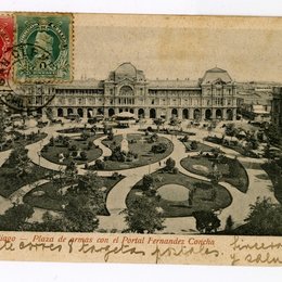 Plaza de Armas, Santiago.