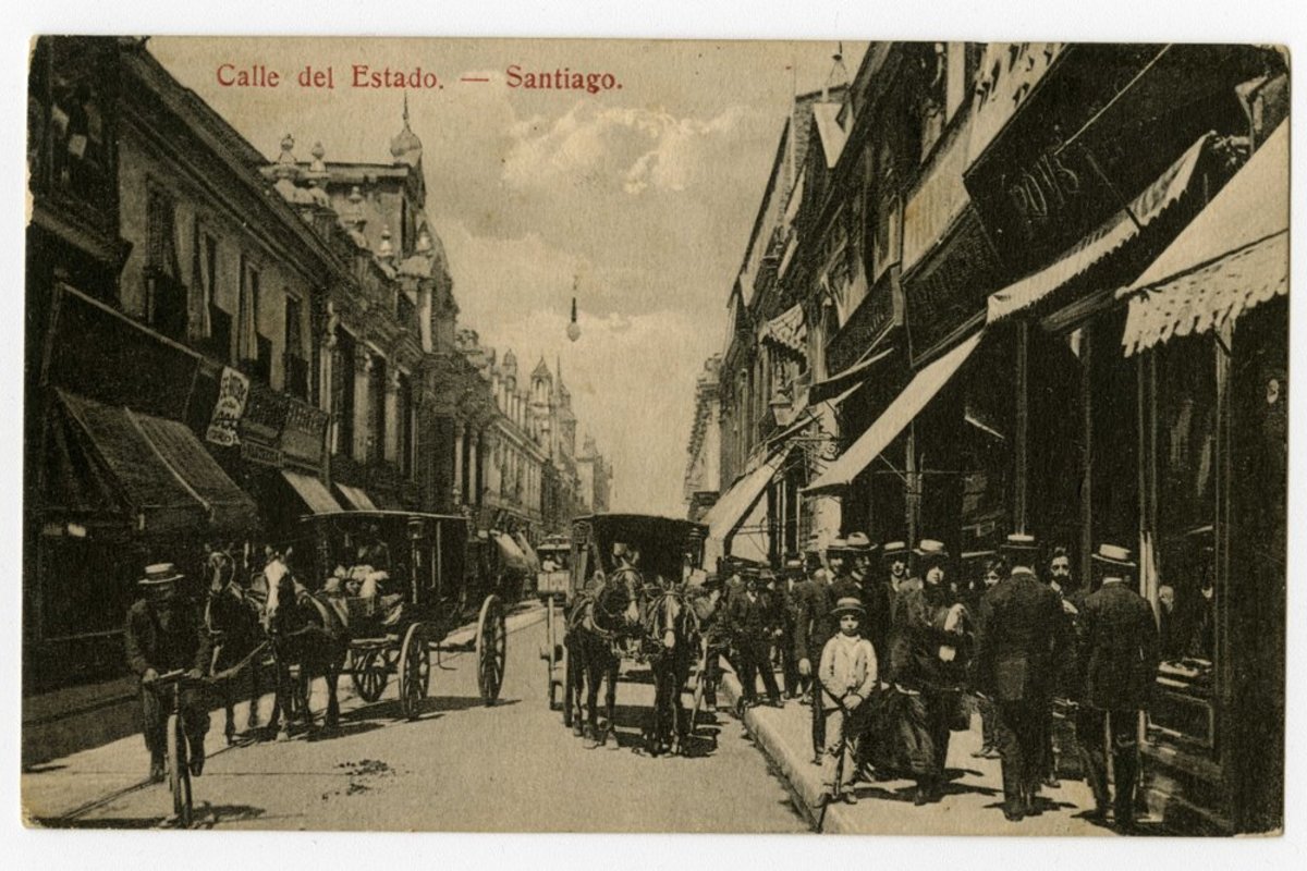 Calle Estado, Santiago.