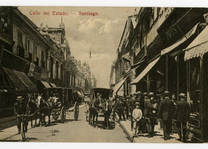 Calle Estado, Santiago.