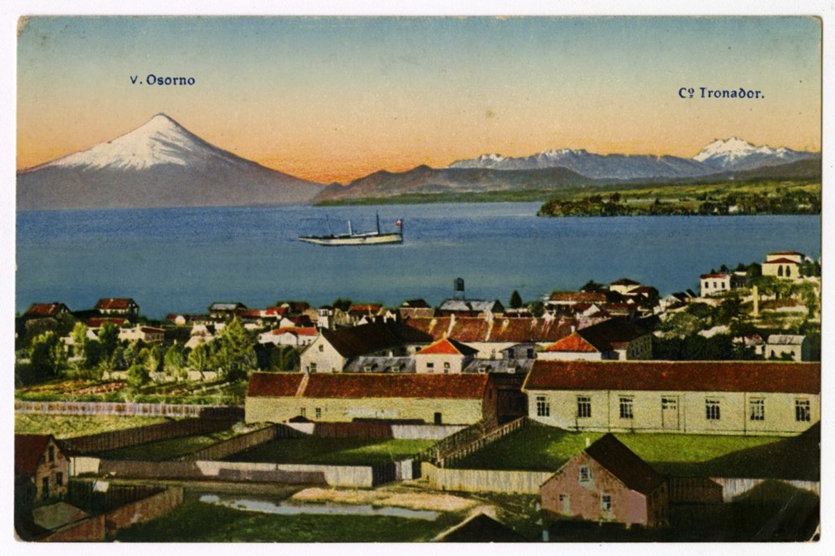 Osorno, vista del cerro Tronador.