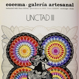 3. Cocema, Galería Artesanal: UNCTAD III, 1971. Autor: Walgo González.