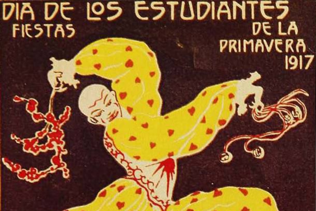 8. Día de los Estudiantes: Fiestas de la Primavera, 1917. Autor: Isaías Cabezón.