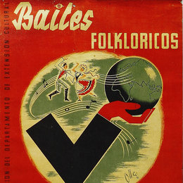 11. Bailes folklóricos de los pueblos democráticos, 1941. Autor: Francisco Otta.