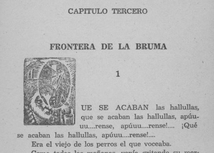 4. Letra capital del capítulo tercero.