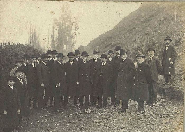 Toma de posesión del cerro San Cristóbal. 17 de junio 1918.