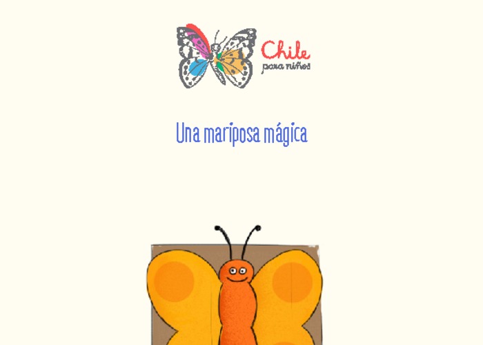 Una mariposa mágica