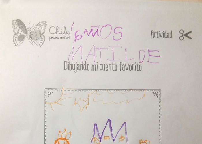 "La bella durmiente" de Charles Perrault es el cuento favorito de  Matilde (6 años)