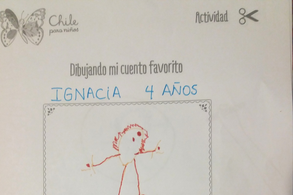 "Las medias de los flamencos"de Horacio Quiroga es el cuento favorito de Ignacia (4 años)