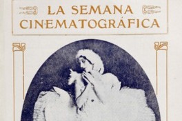 4. Portada de “La Semana Cinematográfica”, 1918.