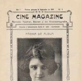 7. La chilena Olga Rogers Morandé en la revista “Cine Magazine”, 1919.