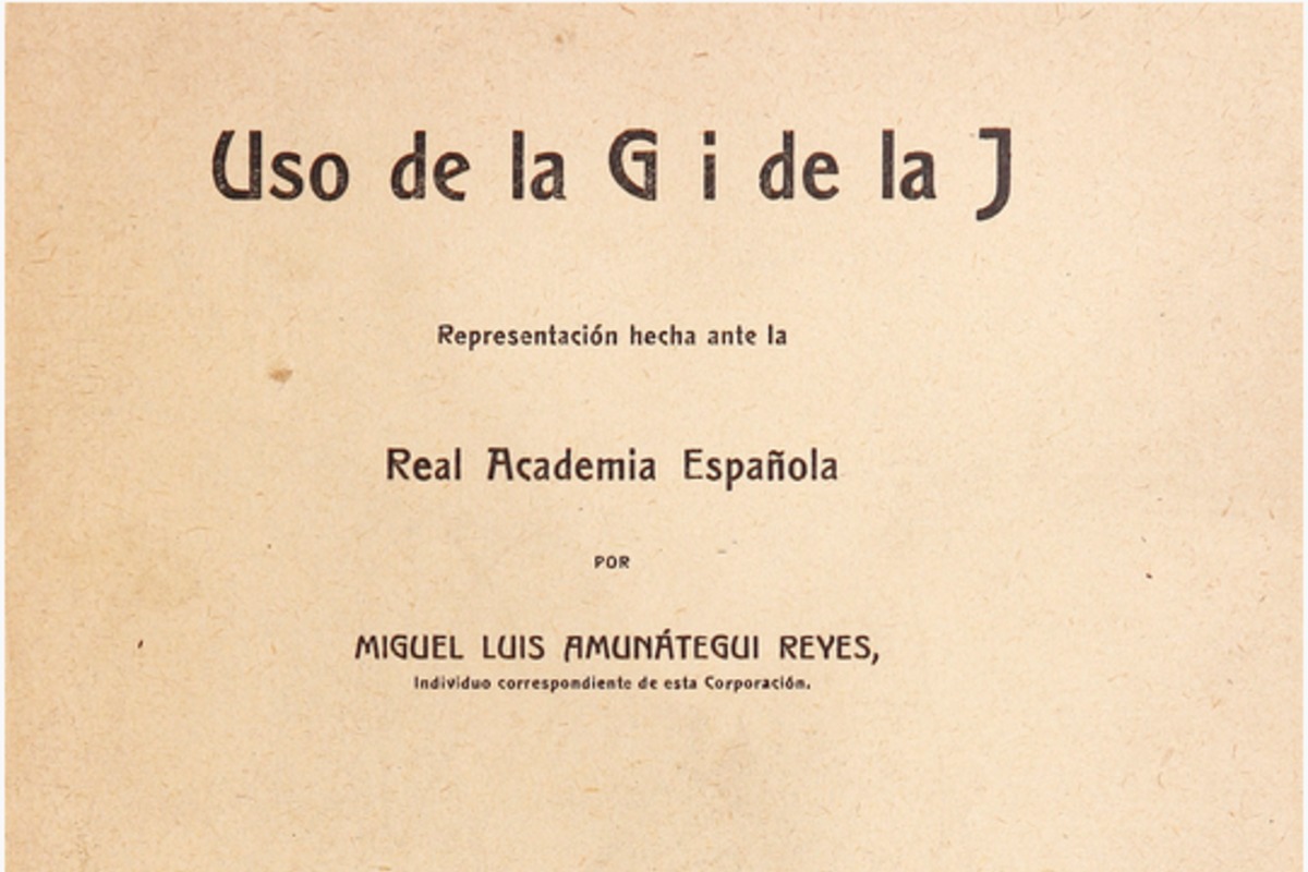 2. “Uso de la G. i de la J”, se llama este libro que buscaba reglamentar el uso de estas dos letras al escribir. Antiguamente, por ejemplo, no estaba establecido si la palabra “página” se debía escribir con “g”, como lo hacemos ahora, o con “j”. Año: 1920.