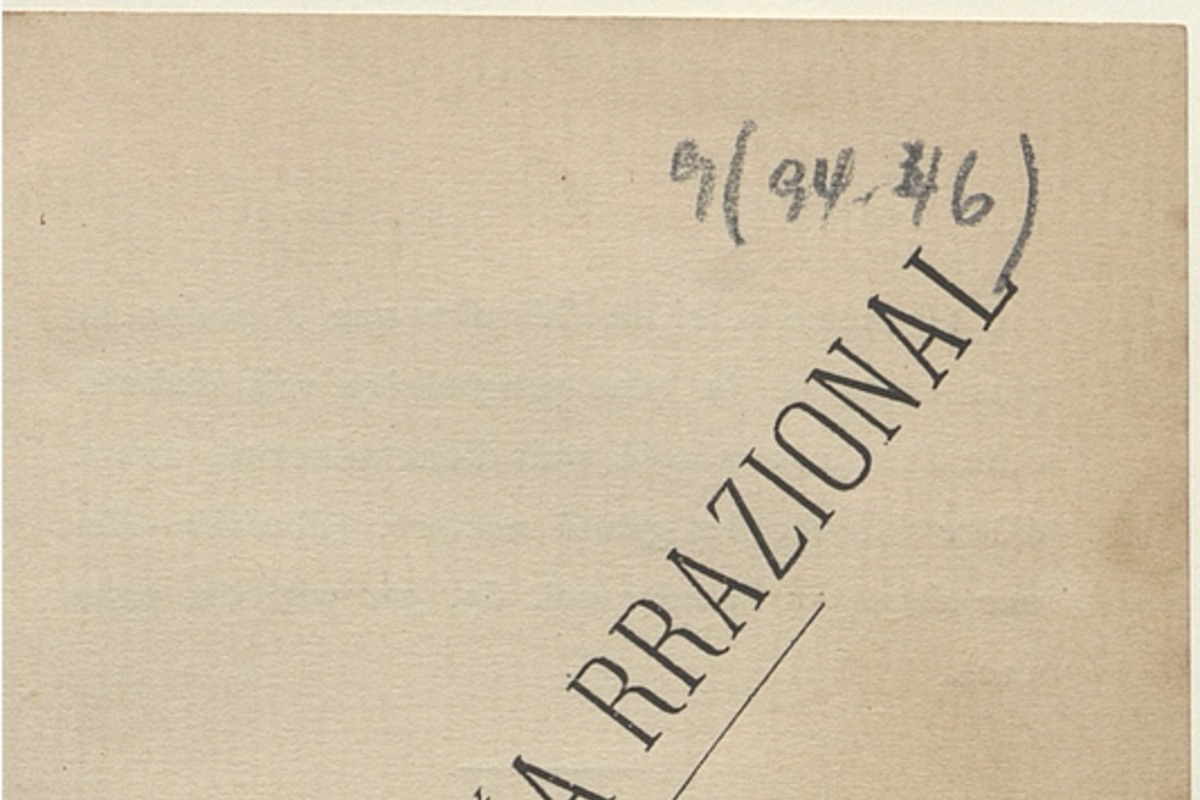 5. Para el autor de “La ortografía rrazional” (“racional”, escribimos hoy) se debía escribir de la forma más simple posible. Sin reglas y sin letras innecesarias. "La eskritura no debe ser mas ke la espresion gráfika, bisible de la palabra ablada", leemos en este libro. Año: 1897.