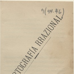 5. Para el autor de “La ortografía rrazional” (“racional”, escribimos hoy) se debía escribir de la forma más simple posible. Sin reglas y sin letras innecesarias. "La eskritura no debe ser mas ke la espresion gráfika, bisible de la palabra ablada", leemos en este libro. Año: 1897.