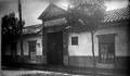 9. Fachada de la antigua Escuela Normal de Preceptores de Santiago, hacia 1920.