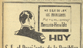 2. Las actividades del Presidente de Chile fueron comentadas en esta edición del noticiero de "El Mercurio". Año: 1928.