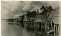 1. Palafitos de Castro, en Chiloé, alrededor de 1920. Postal de Enrique Mora Ferraz