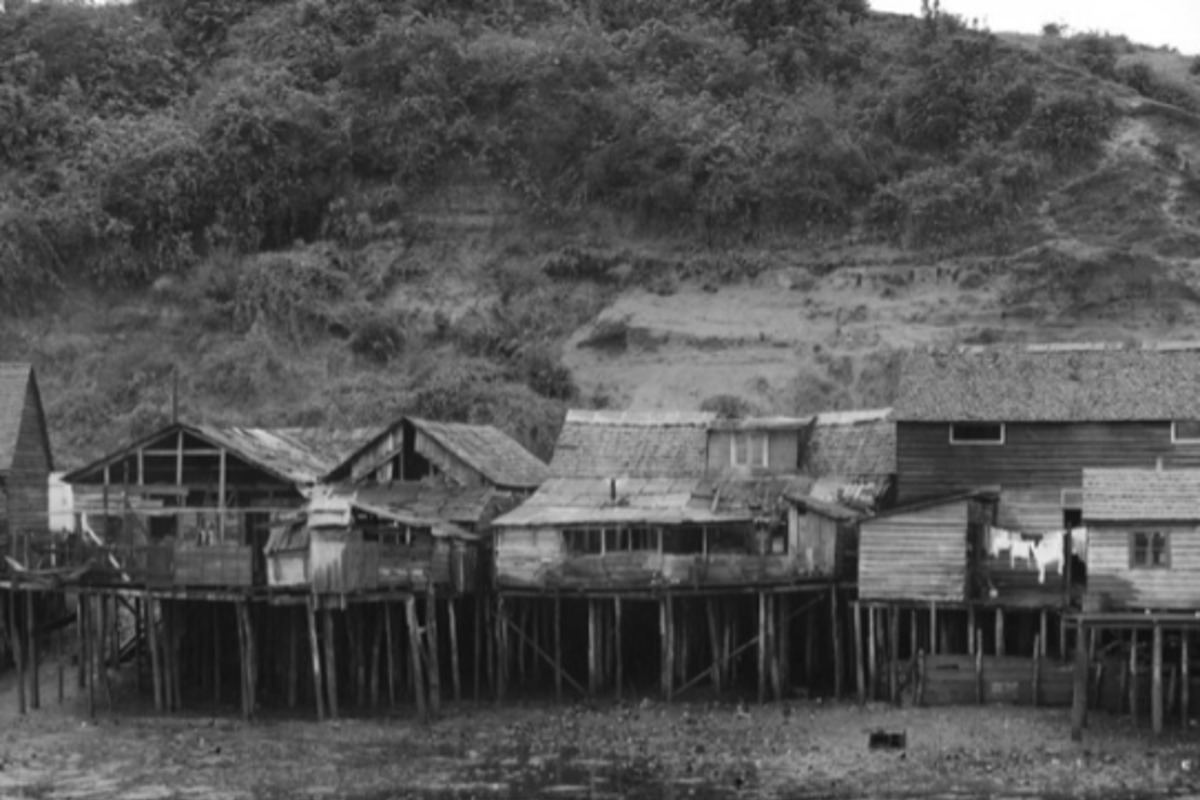 2. Palafitos de Castro, en Chiloé, 1973. Fotografía de Armindo Cardoso.