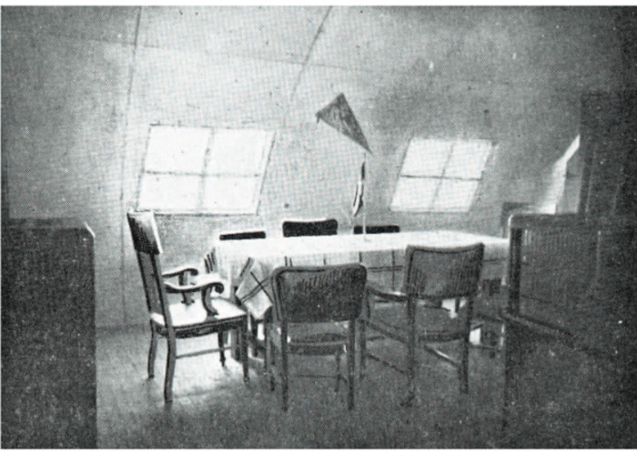 4.  Interior de la base en 1948.