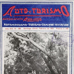 6. Auto y turismo: año 13, número 186, febrero de 1931.