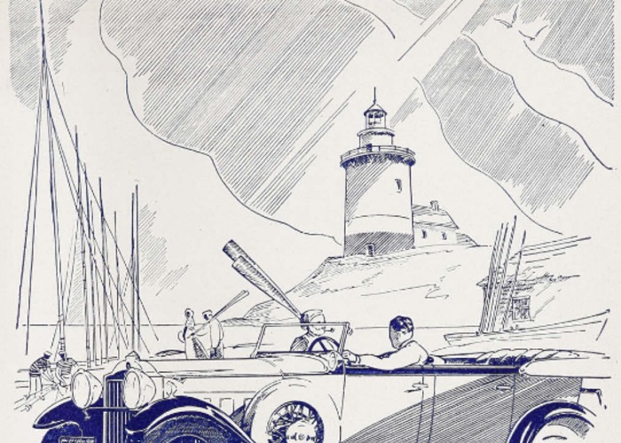 13. Publicidad en Auto y turismo: año 13, número 186, febrero de 1931.
