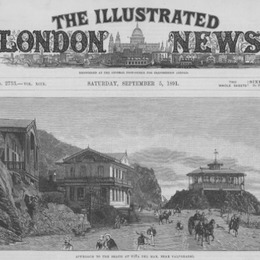 1. Viña del Mar en la portada de "The Illustrated London News". 5 de septiembre de 1891.