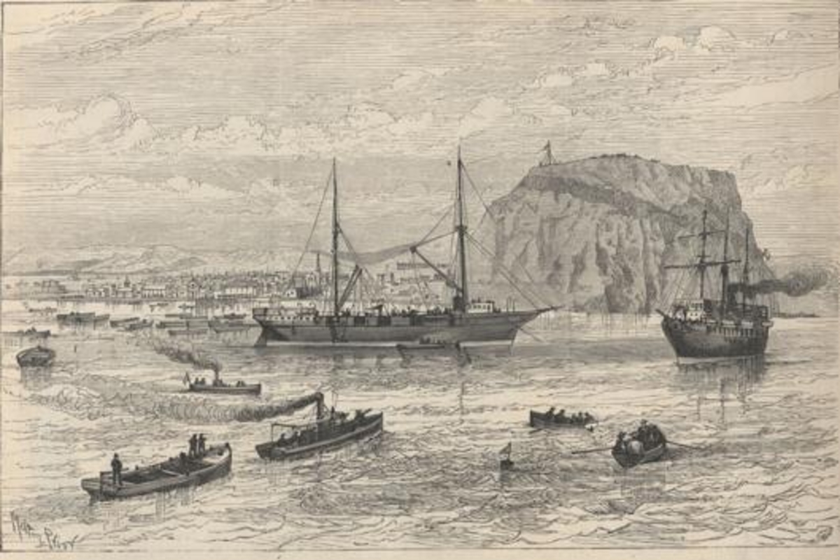 6. Escenas de Valparaíso, hacia 1890.