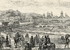 10. Santiago visto desde Estación Central, hacia 1889.