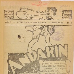 4. "Andarín". Periódicos de los alumnos de las Escuelas Primarias de Concepción. Año: 1928.