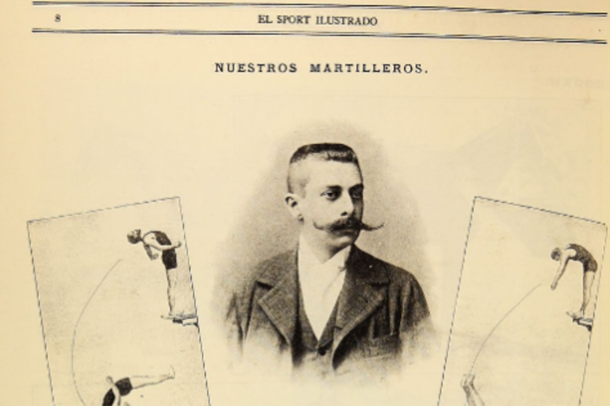 7. Jorge Garland. Hombre ligado a las carreras de caballos. Año 1902.