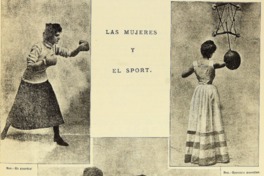12. Mujeres boxeadoras. Año 1902.