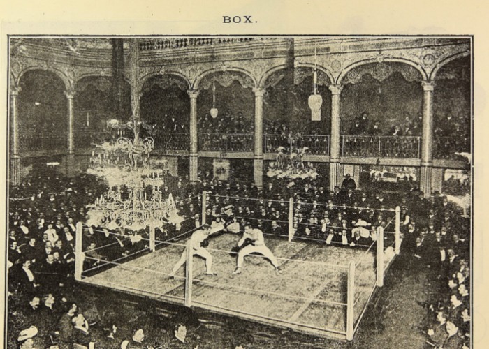 15. Pelea de box. Año 1902.