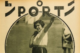 1. Eugenia Miquel, atleta, lanzadora de la bala. Los Sports, 1926.