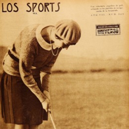 4. Jugadora de golf. Los Sports, 1929.