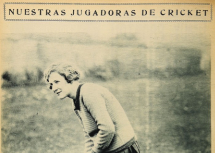 10. Lily Hyslop, jugadora de cricket. Los Sports, 1924.