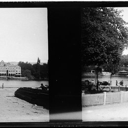 6. Cervecería Anwandter, Rio Valdivia, Valdivia, 1907. Fotografía de Julio Bertrand Vidal.