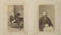 10. Álbum familiar carte de visite. Fotografías monocromas. Fecha: 1900.