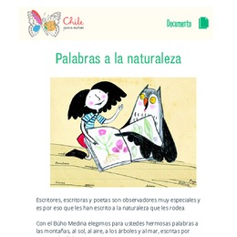 Palabras a la naturaleza