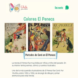 Colorea El Peneca