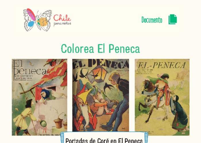 Colorea El Peneca