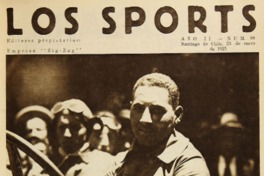 1. Aladino Azzari en la portada de Los Sports. 23 de enero de 1925.