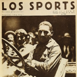 1. Aladino Azzari en la portada de Los Sports. 23 de enero de 1925.