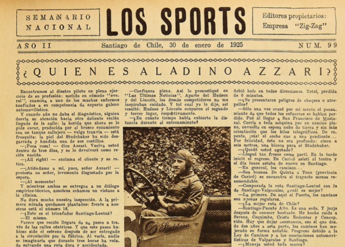 2. Entrevista a Aladino Azzari. 30 de enero de 1925.