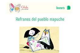 Refranes del pueblo Mapuche