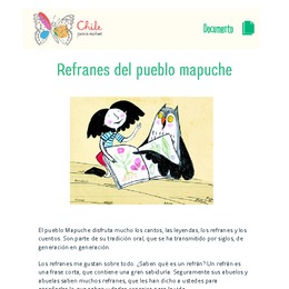 Refranes del pueblo Mapuche